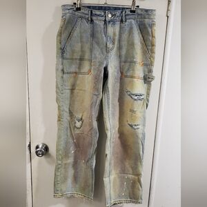 🌻NWOT BDG Light Blue Denim Jeans with Contrast Stitching